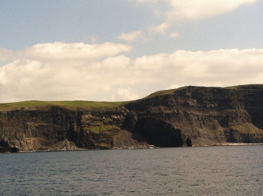 Cliffs from a distance