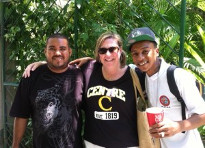 Fiance Kevin, Bride Jimmie, and Best Man George