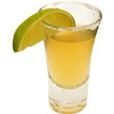 Picture of an actual tequila shot
